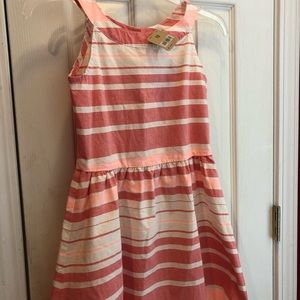 NWT Pink stripe summer dress